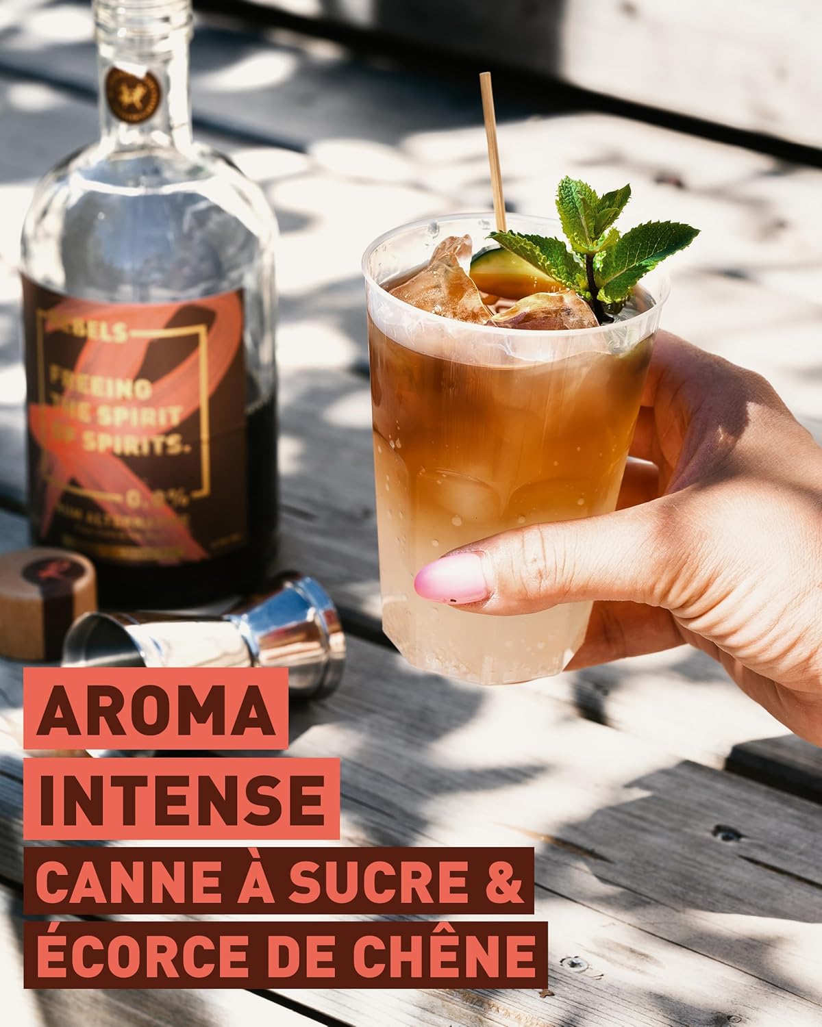 REBELS 0.0% Alternative Rhum sans alcool