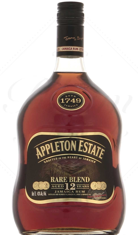 Appleton Estate Rare Blend 12 ans 43°, 70cl