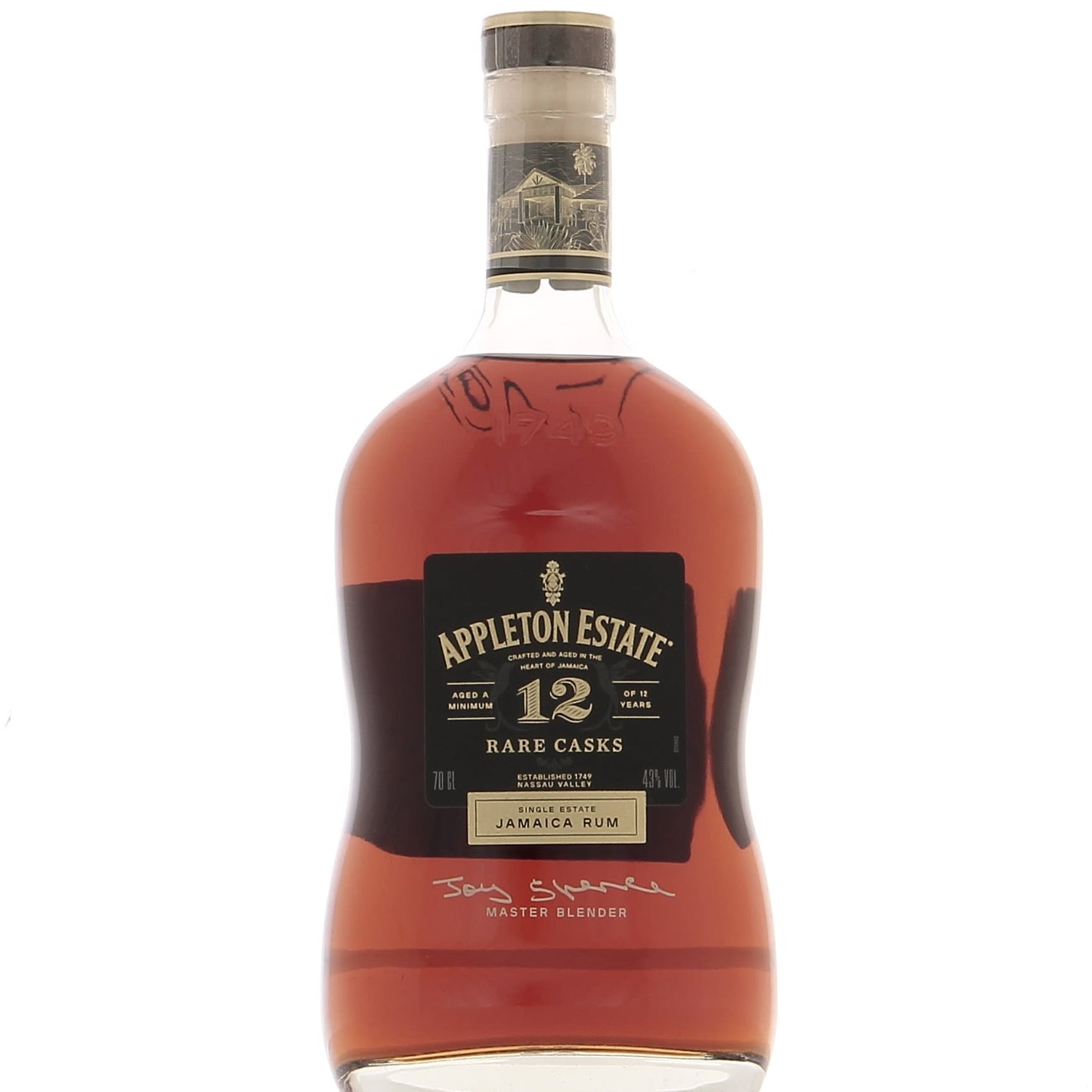 Appleton Estate Rare Blend 12 ans 43°, 70cl