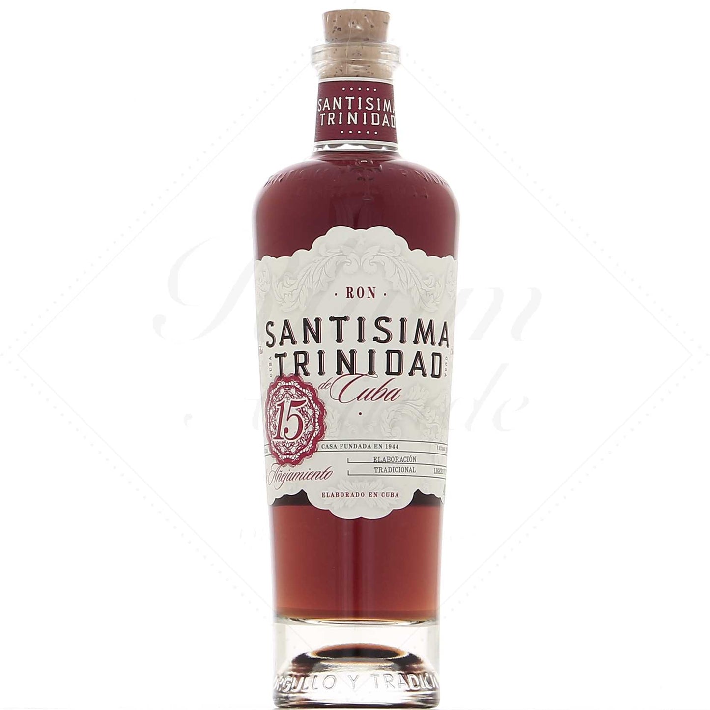 Santisima Trinidad De Cuba 15 Ans 40,7°, 70cl