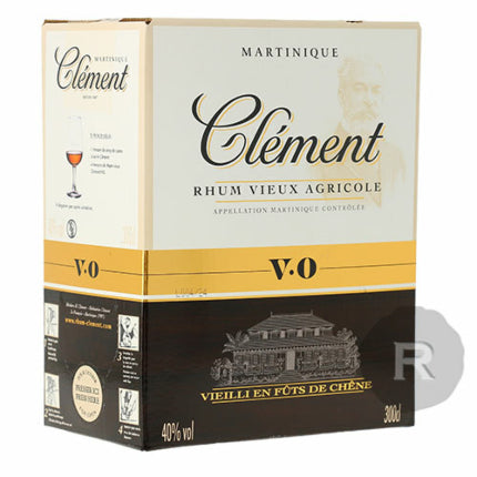 Clément Rhum Vieux VO 40°, 200cl *** Cubi