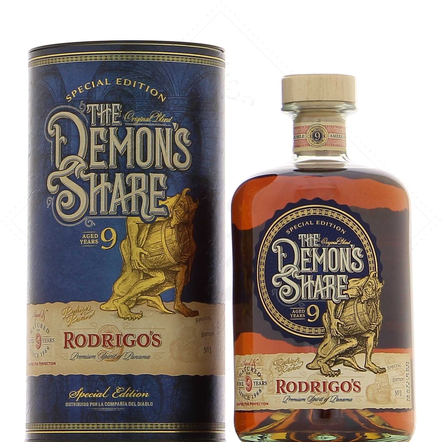 Demon’s share 9 ans Rodrigo’s 40°, 70cl