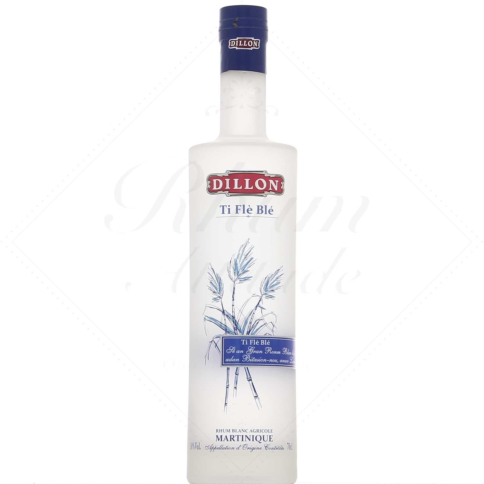 Ti Rhum Dillon Rhum Blanc Ti Flé Blé 50°, 70cl *** Coup de Coeur – Maison Du ...