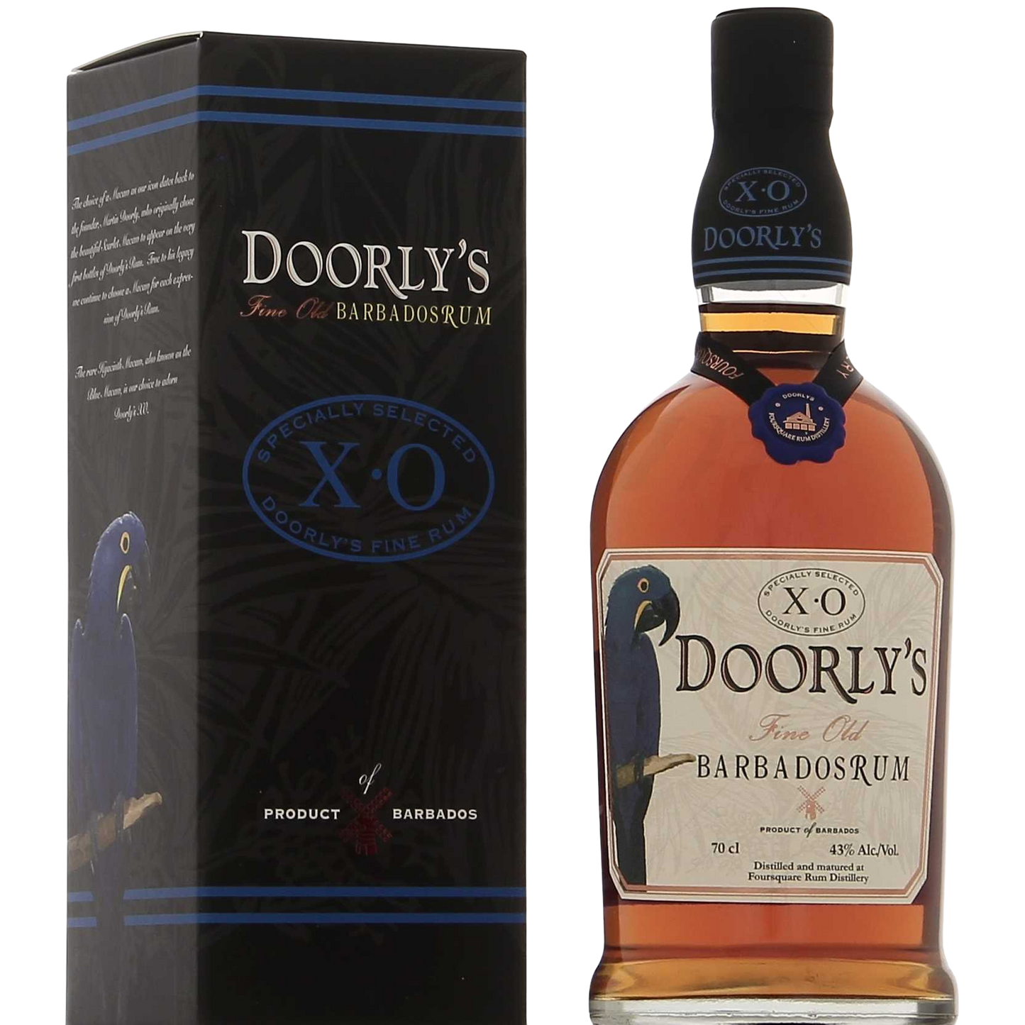 Doorly's XO Rhum 43°, 70cl ** Coup de Coeur