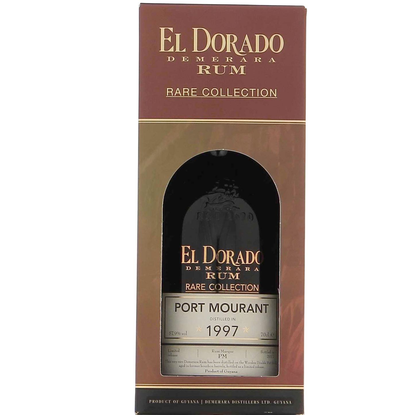 El Dorado Rare Collection Port Mourant 1997 57,9°, 70cl *** Coup de Coeur