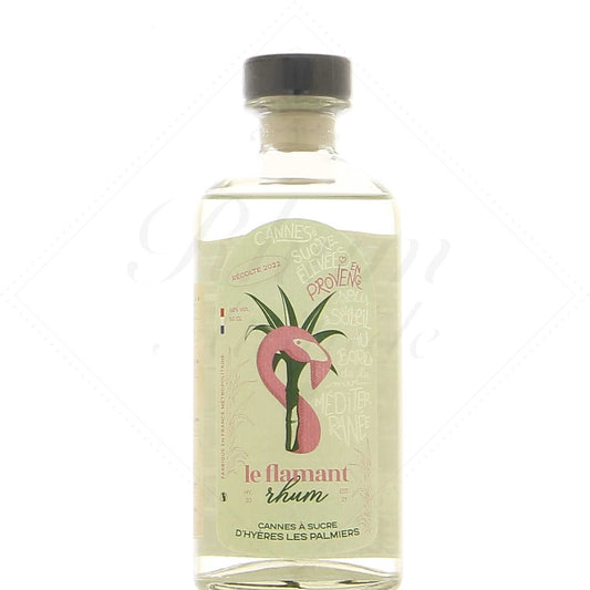 Ferroni Flamant rhum pur jus de canne hexagonal 50°, 50cl