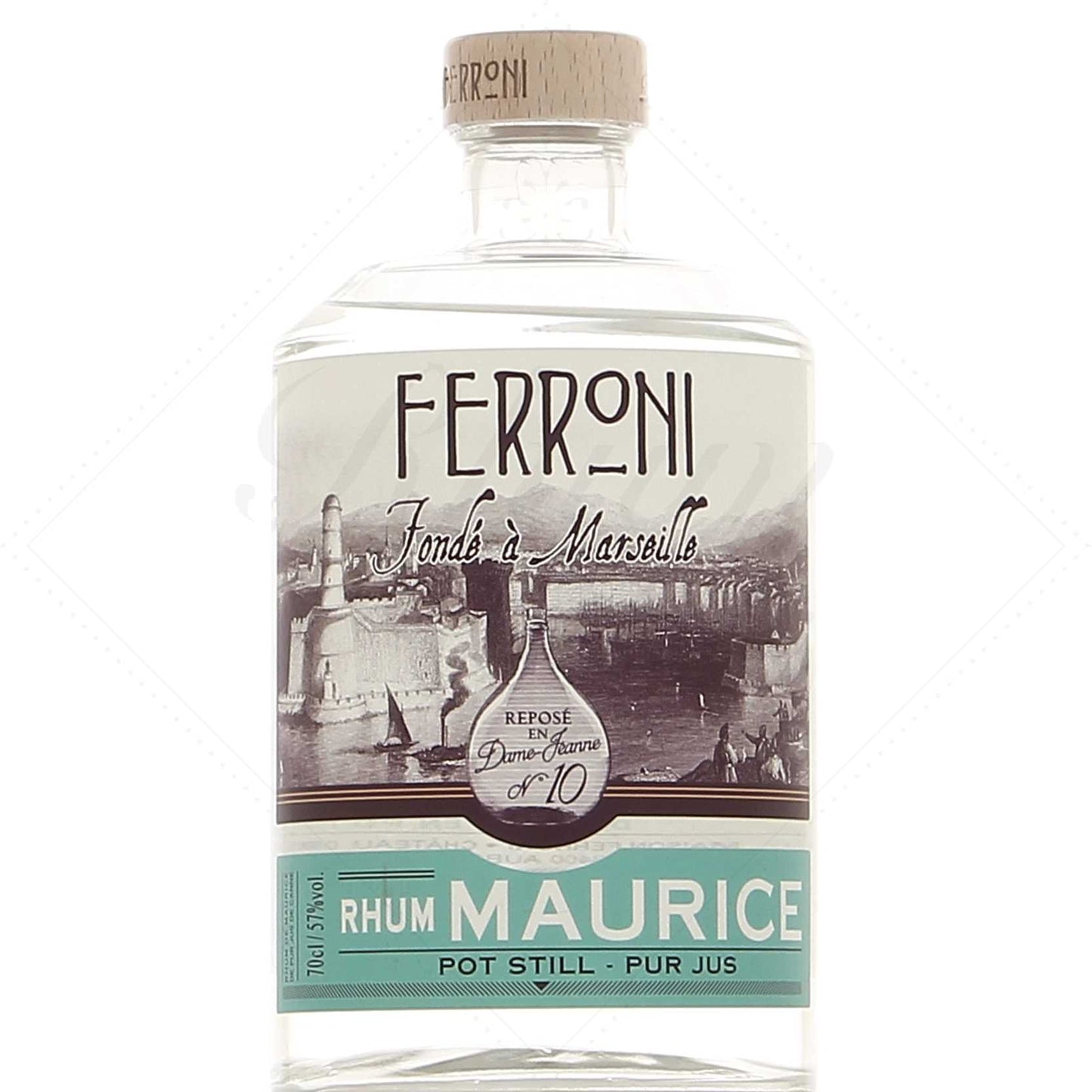 Ferroni La Dame Jeanne 10 Maurice 57°, 70cl