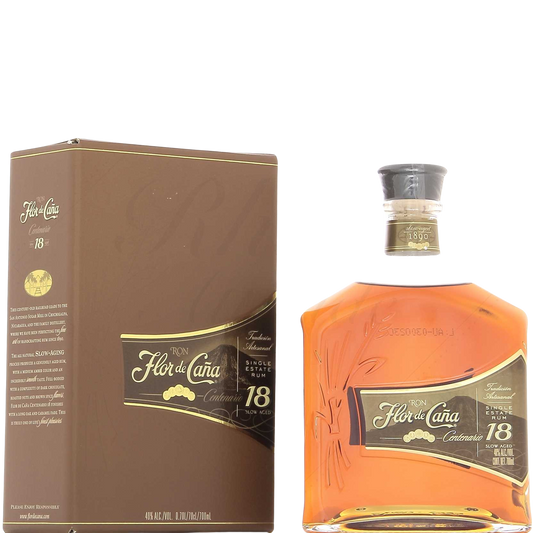 Flor de Caña Centenario 18 ans 40°, 70cl