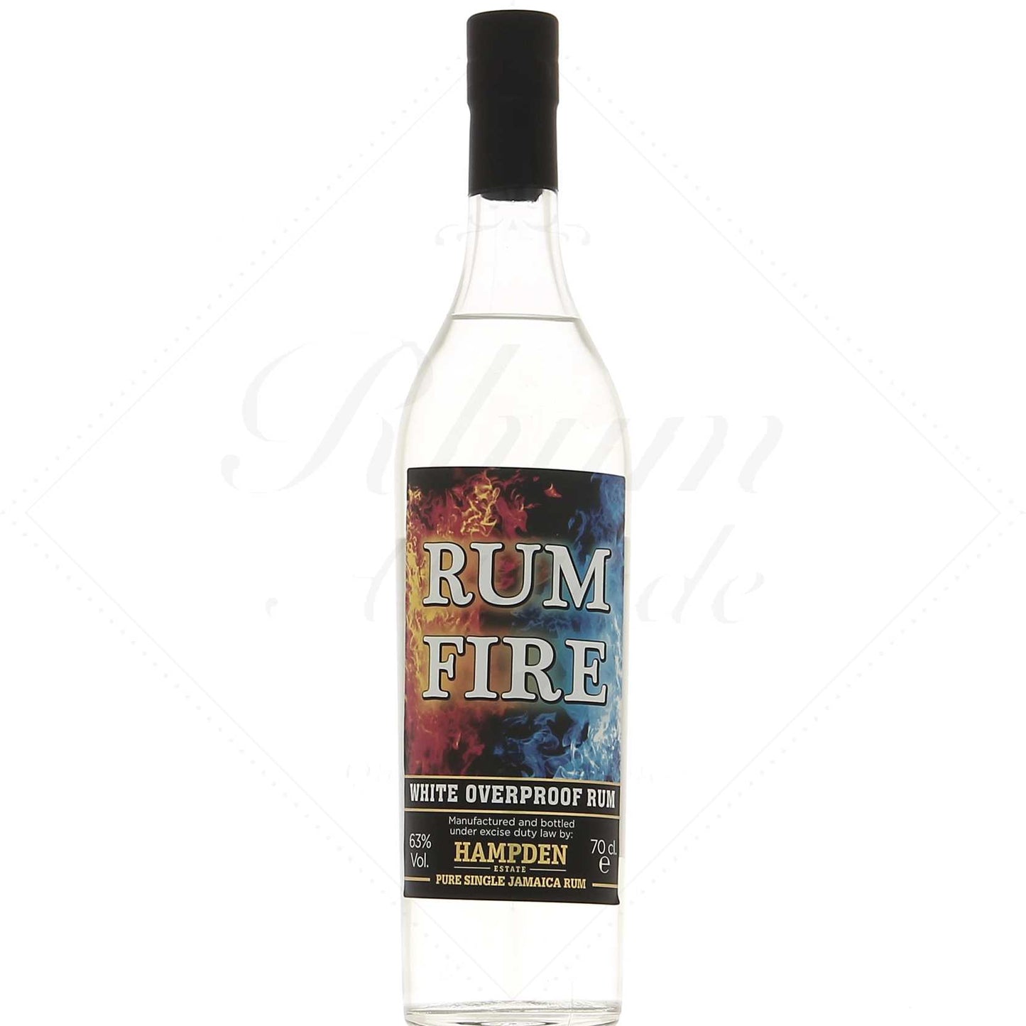 Hampden Rum Fire White Overproof 63°, 70cl