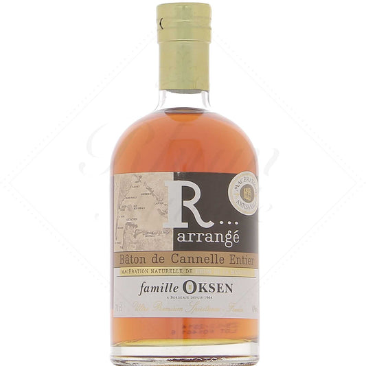 Oksen – Rhum macéré à la cannelle 40°, 70cl