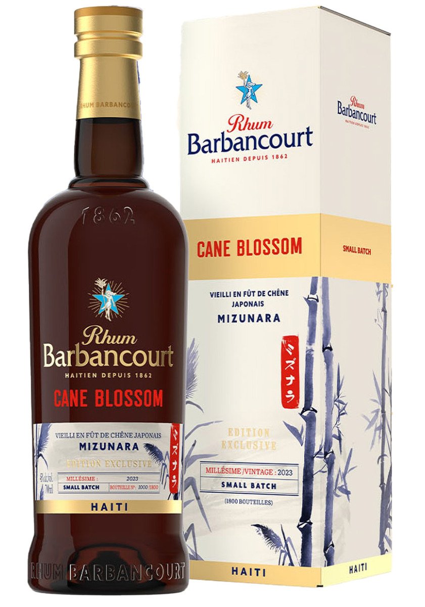 Barbancourt Cane Blossom fûts de Mizunara 45°, 70cl