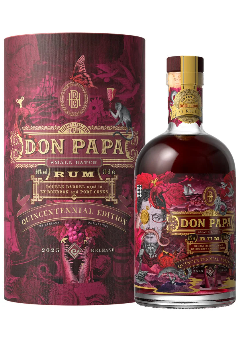Don Papa Port Quincentennial 2025 Release 50°, 70 cl