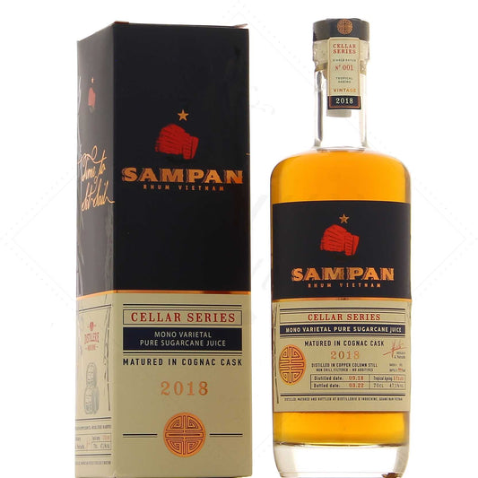 Sampan Cellar Series fût ex-cognac 47,1°, 70cl