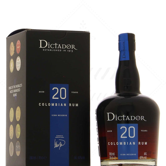 Dictador 20 ans 40°, 70cl