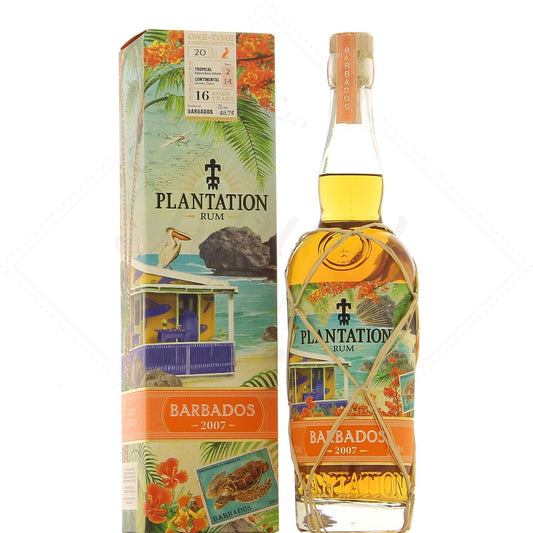 Plantation Rum 2007 Barbades 48.7°, 70cl