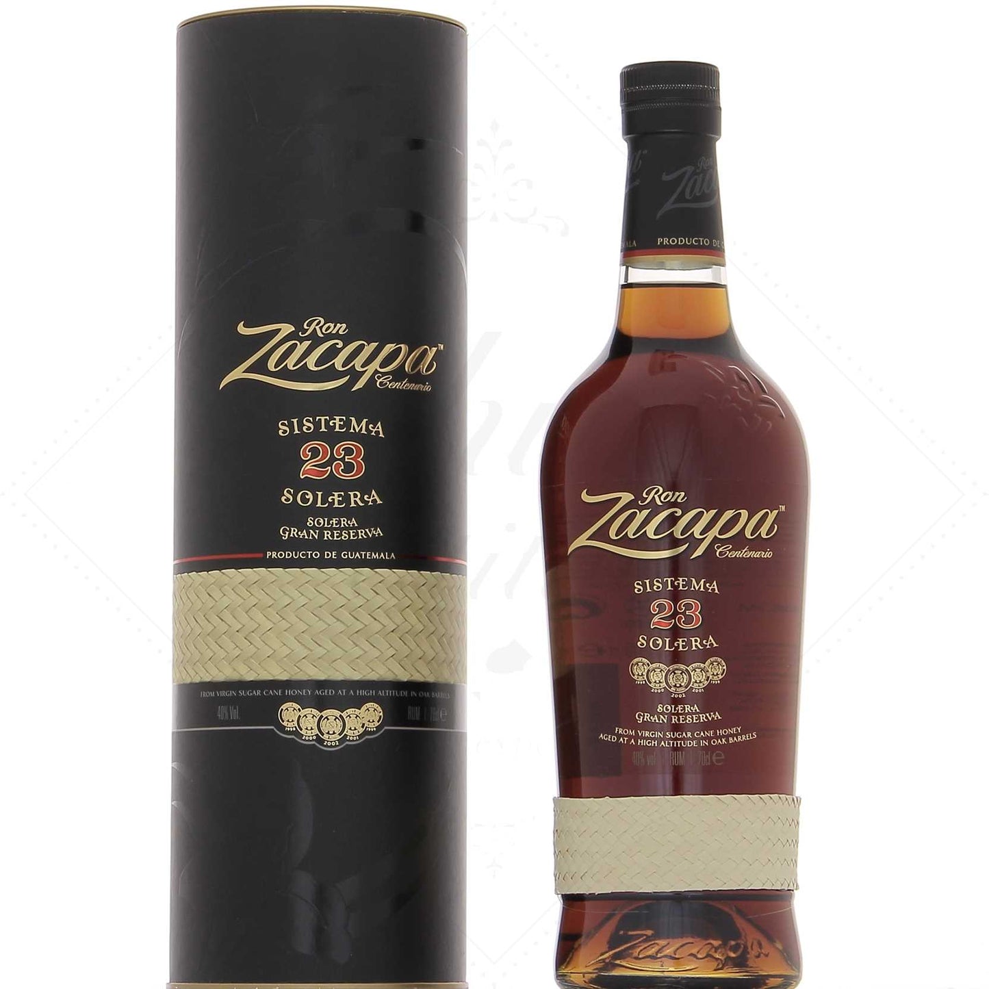 Zacapa 23 ans Solera 40°, 70cl *** 4ième meilleur rhum au monde