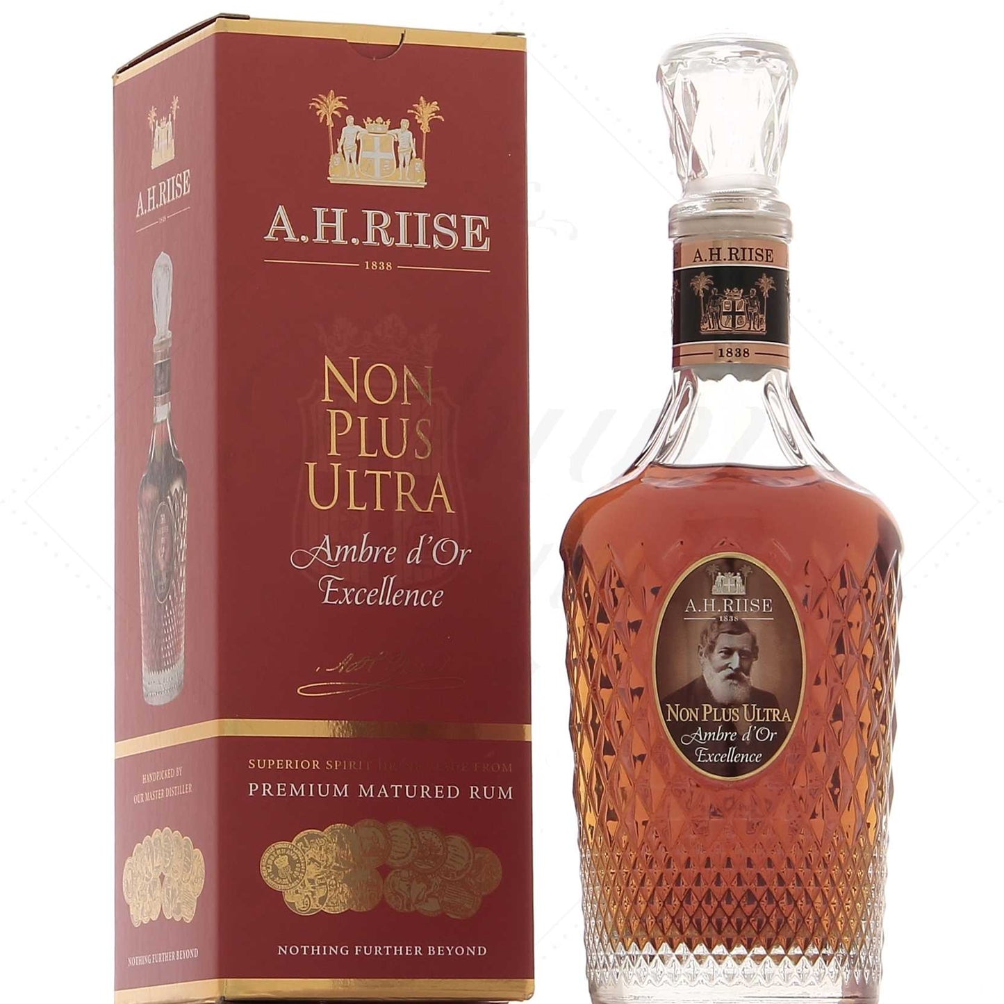 A.H. Riise Non Plus Ultra Ambre d’Or, 42°, 70cl