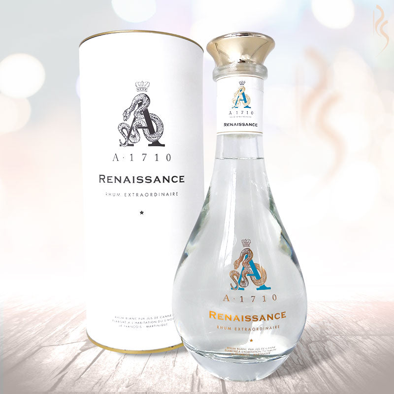 A1710 Carafe Rhum Blanc Renaissance - Millésime 2021, 52°, 70cl,