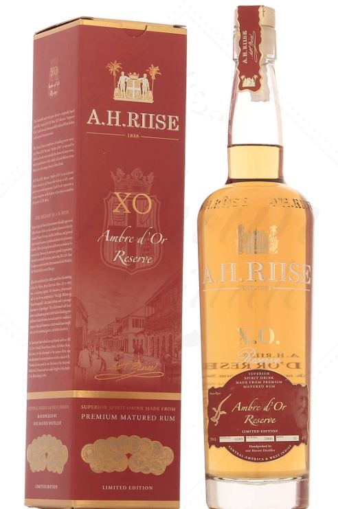 A.H. Riise XO Ambre d’Or, 42°, 70cl,