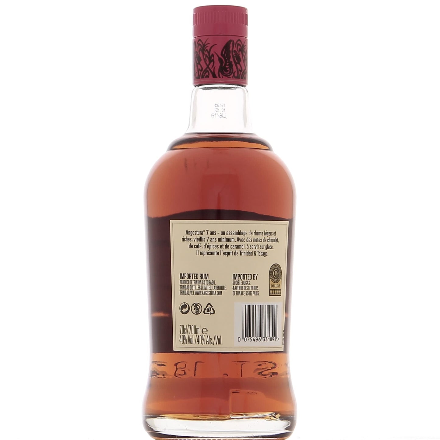 Angostura 7 Ans 40°, 70 cl