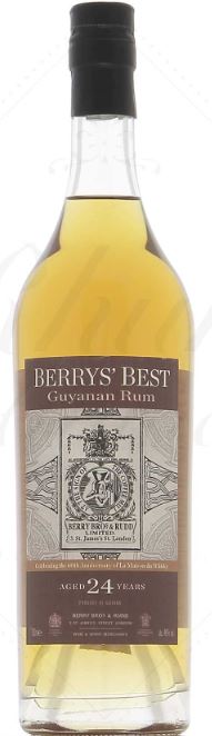 Berry Bros. Guyanan Rum 24 ans 1991 – 60 ans LMDW 46°