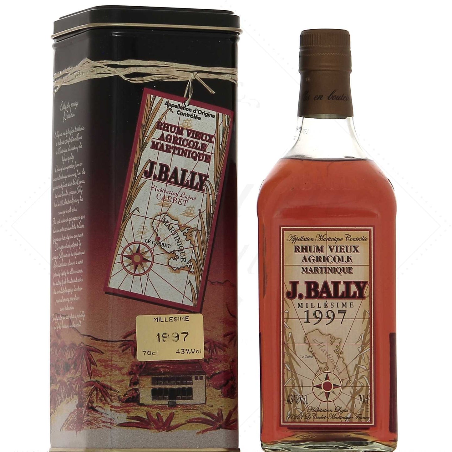 Bally Millésime 1997 43°, 70cl