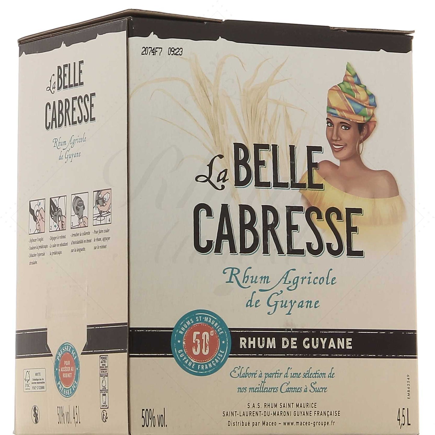 Belle Cabresse Blanc 50° – Cubi BIB Bag-In-Box 4,5 litres !