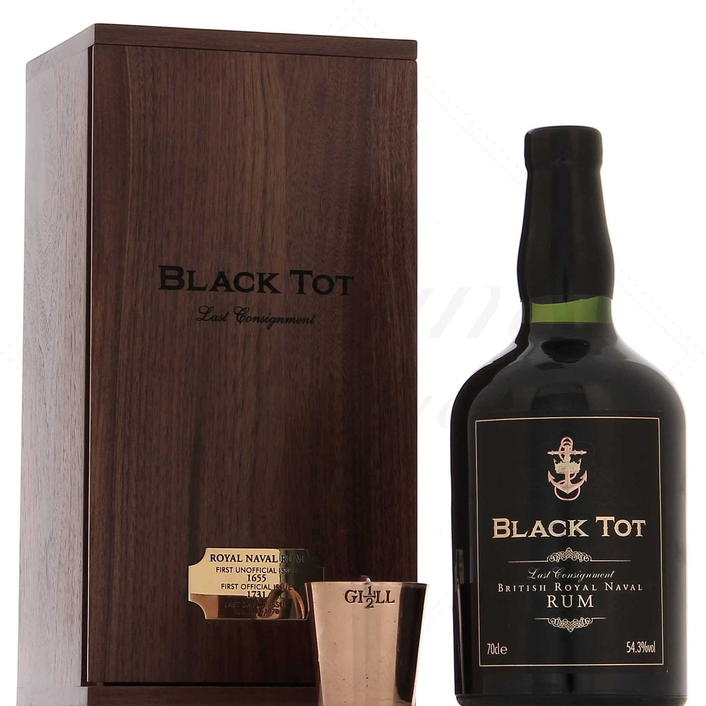 Black Tot Last Consignment 54,3°, 70cl *** Meilleur des meilleurs Rhums 2024