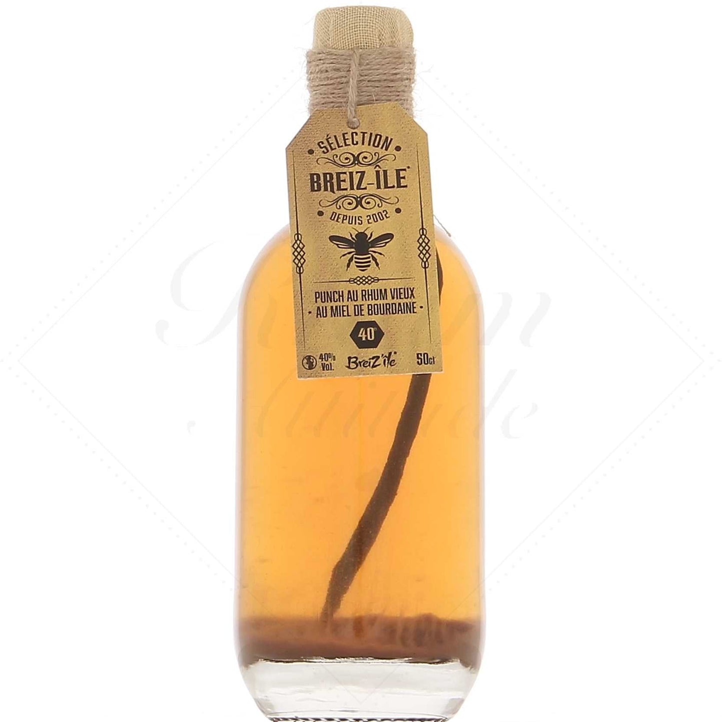 Breiz’île Rhum Vieux Sélection Miel de Bourdaine 40°, 50cl