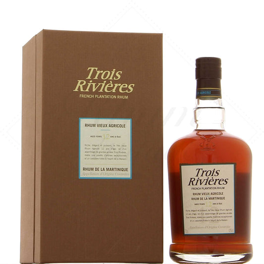 Trois Rivières 12 ans 42°, 70cl