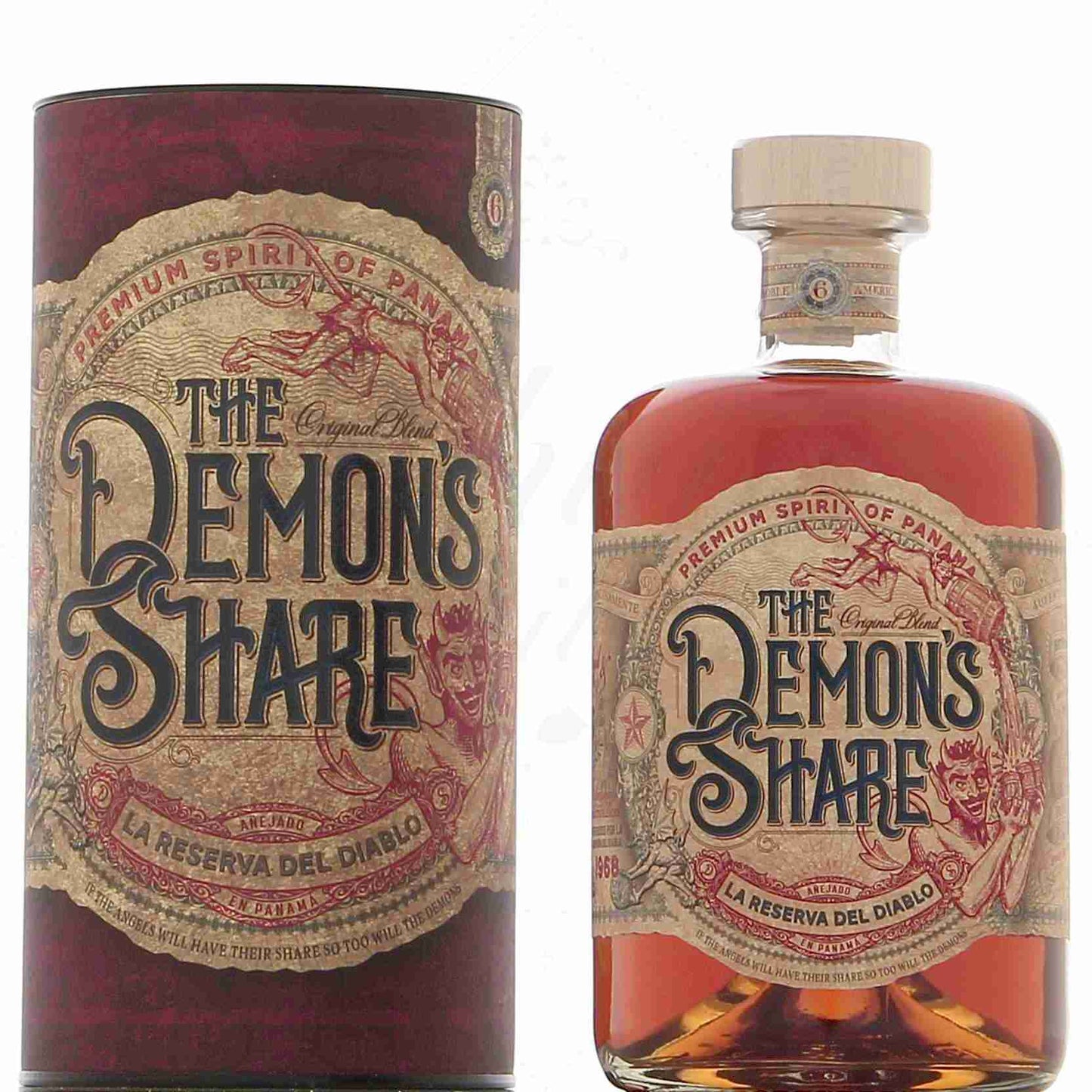 Demon’s Share 6 ans 40°, 70cl