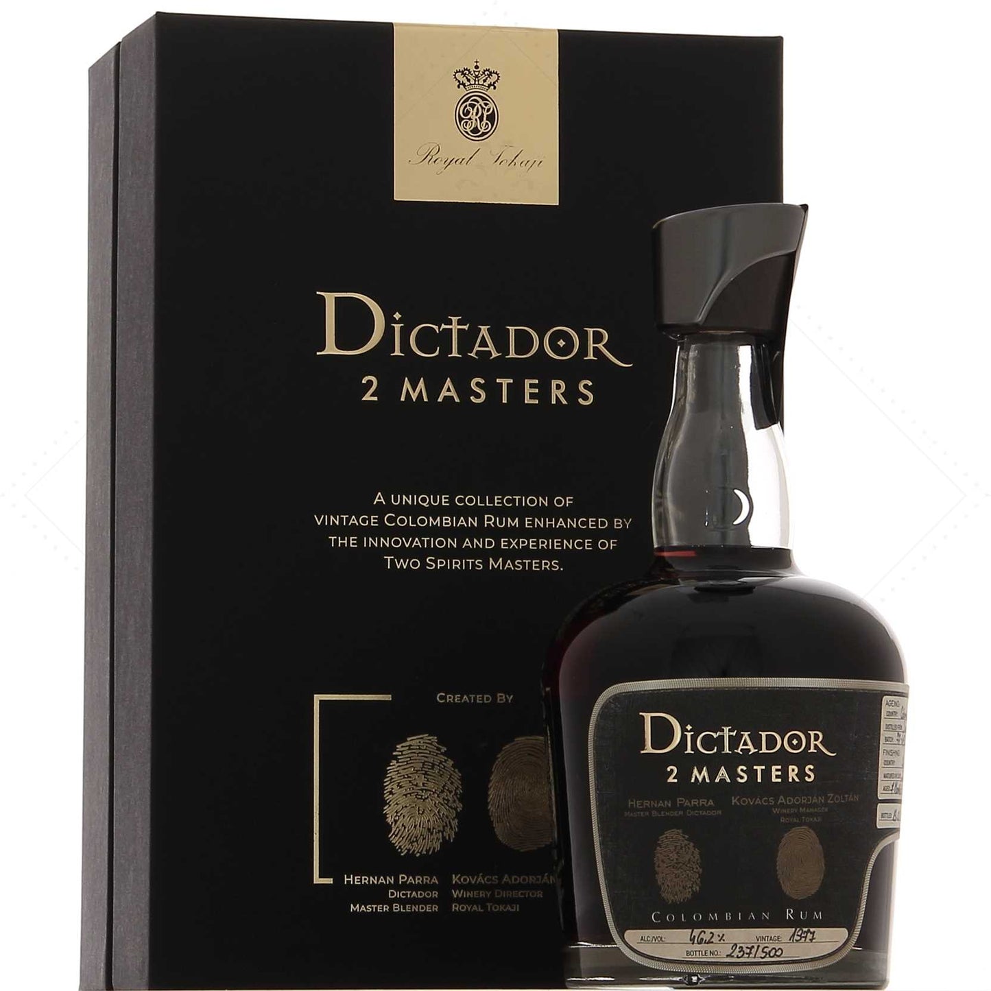 Dictador 1977 2 Masters Royal Tokaji 46,2°, 70cl