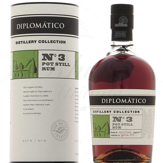Diplomatico Distillery Collection n°3 Pot Still 47°, 70cl