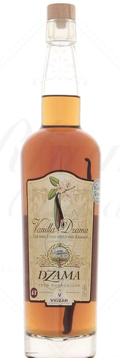 Dzama Vanilla 3 ans 43°, 70cl