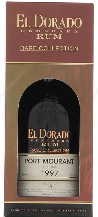 El Dorado Rare Collection Port Mourant 1997 57,9°, 70cl