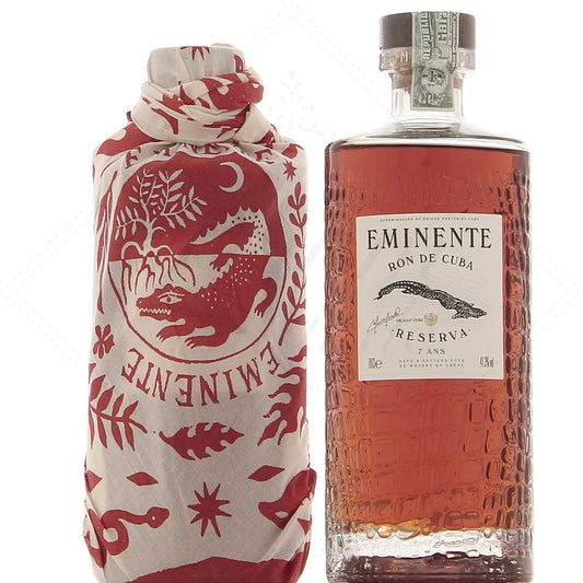 Eminente Reserva 7 ans 41,3° avec un foulard rouge, 70cl ** Coup de Coeur