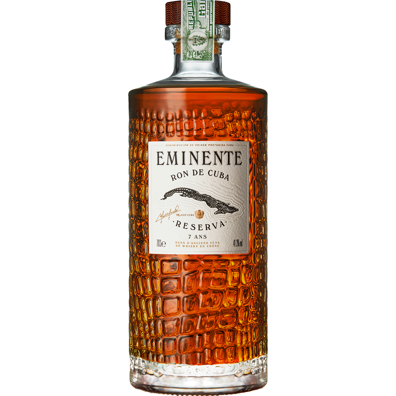 Eminente Reserva 7 ans 41,3° avec un foulard rouge, 70cl ** Coup de Coeur