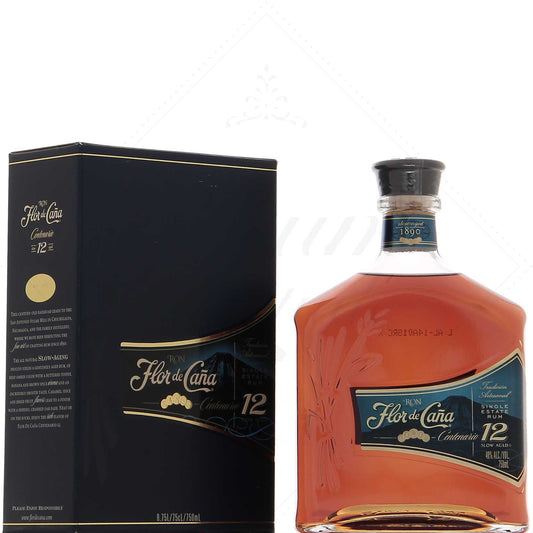 Flor de Caña Centenario 12 ans 40°, 70cl