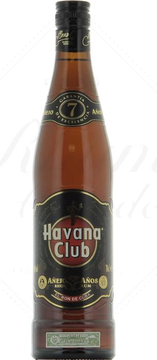 Havana Club 7 ans 70 cl 40°, 70cl