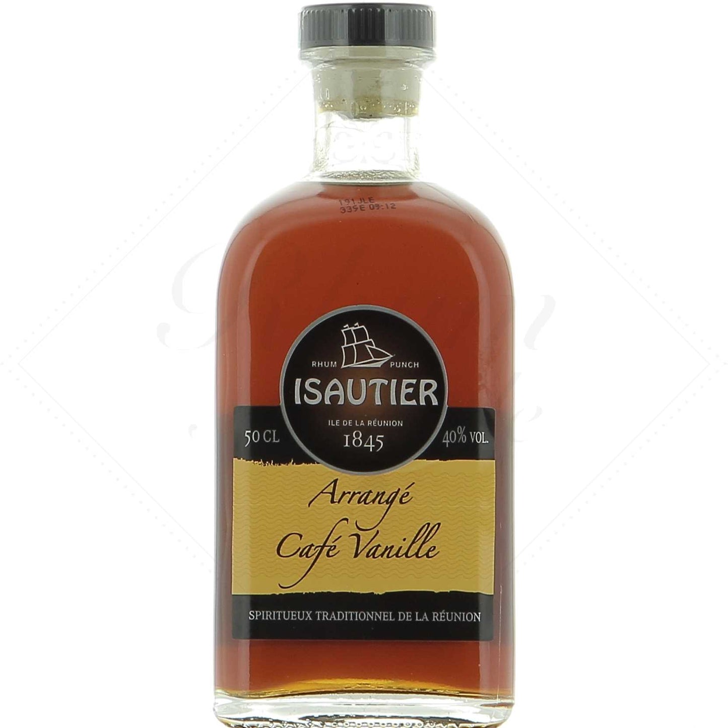 Isautier Rhum Arrangé Café Vanille 40°, 50cl