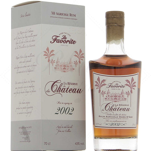 La Favorite Réserve du Château 2002 18 ans 41,2°, 70cl