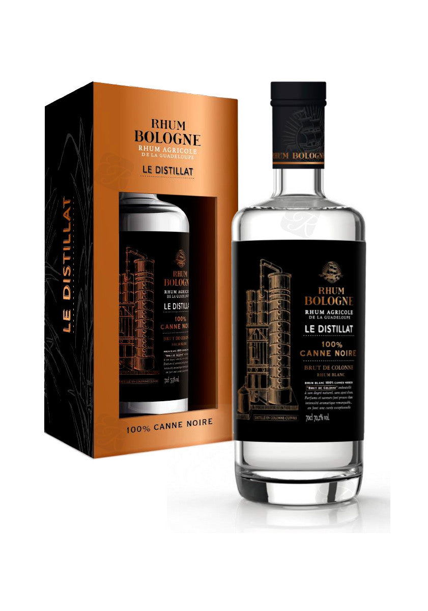 Bologne Le Distillat 100% Canne noire 70,2°, 70cl