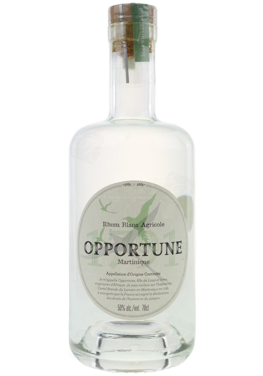 Opportune Martinique Blanc 50°, 70cl ** Coup de Coeur