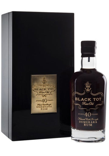 Black Tot Rare Old Demerara 40 ans 44,2°, 70cl