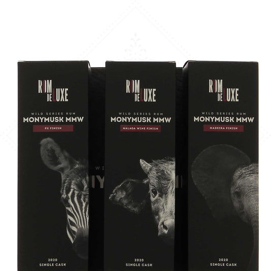 Rom de Luxe Wild Series Monymusk MMW Coffret Vol 2 68°, 75cl