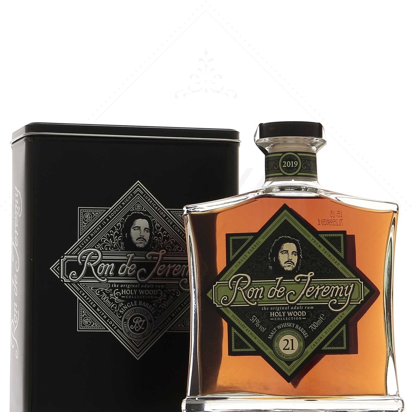 Ron de Jeremy Holy Wood Whisky Cask 21 ans 51°, 70cl