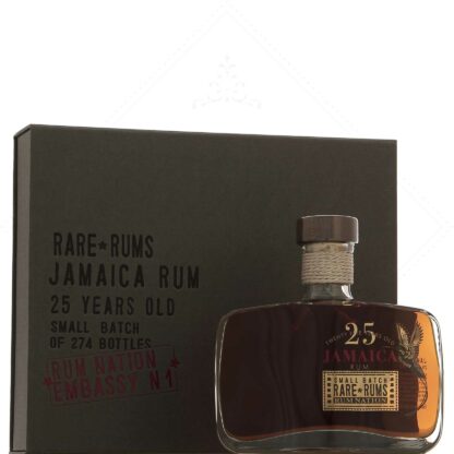 Rum Nation Jamaica 25 Ans Embassy N°1 51°, 50cl