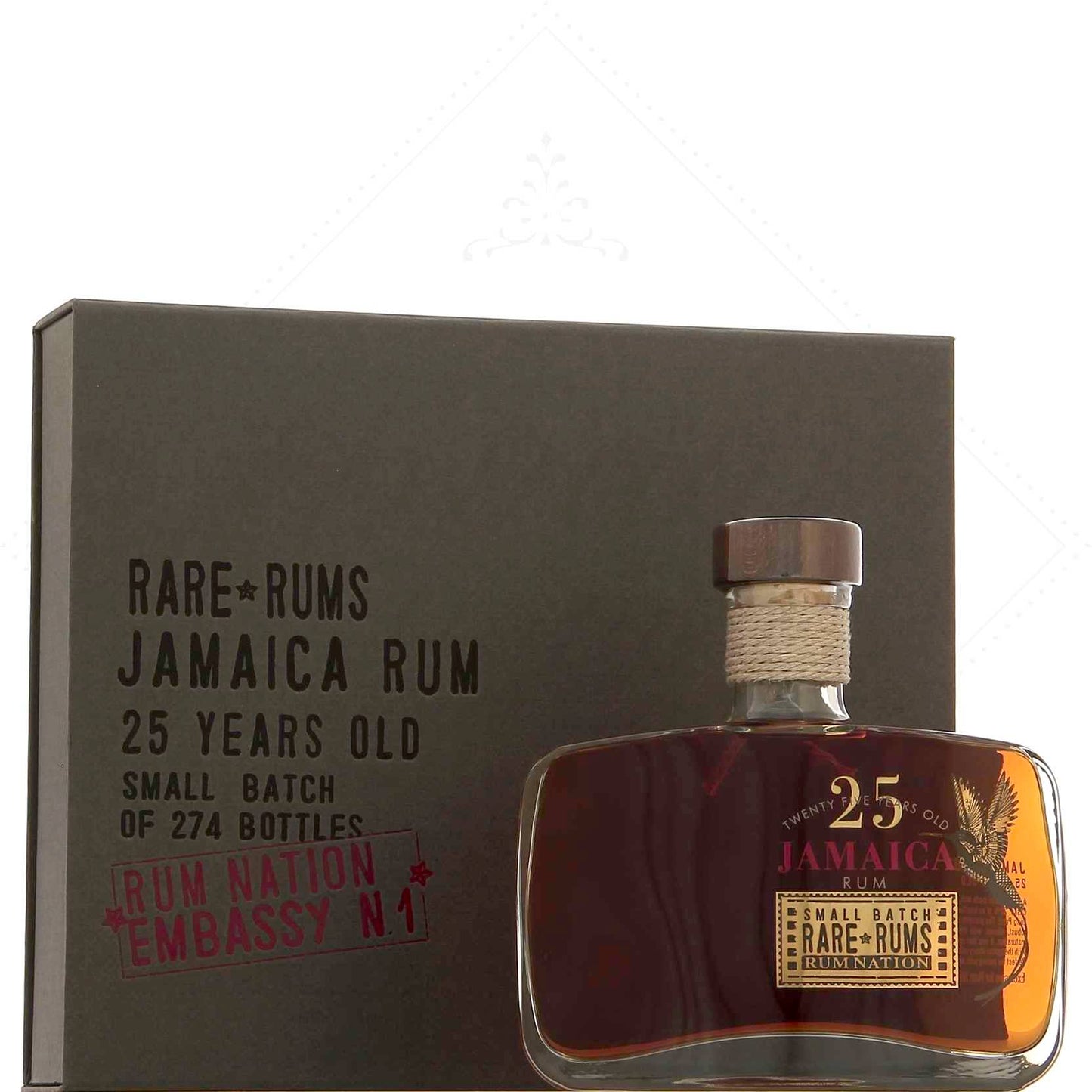 Rum Nation Jamaica 25 Ans Embassy N°1 51°, 50cl