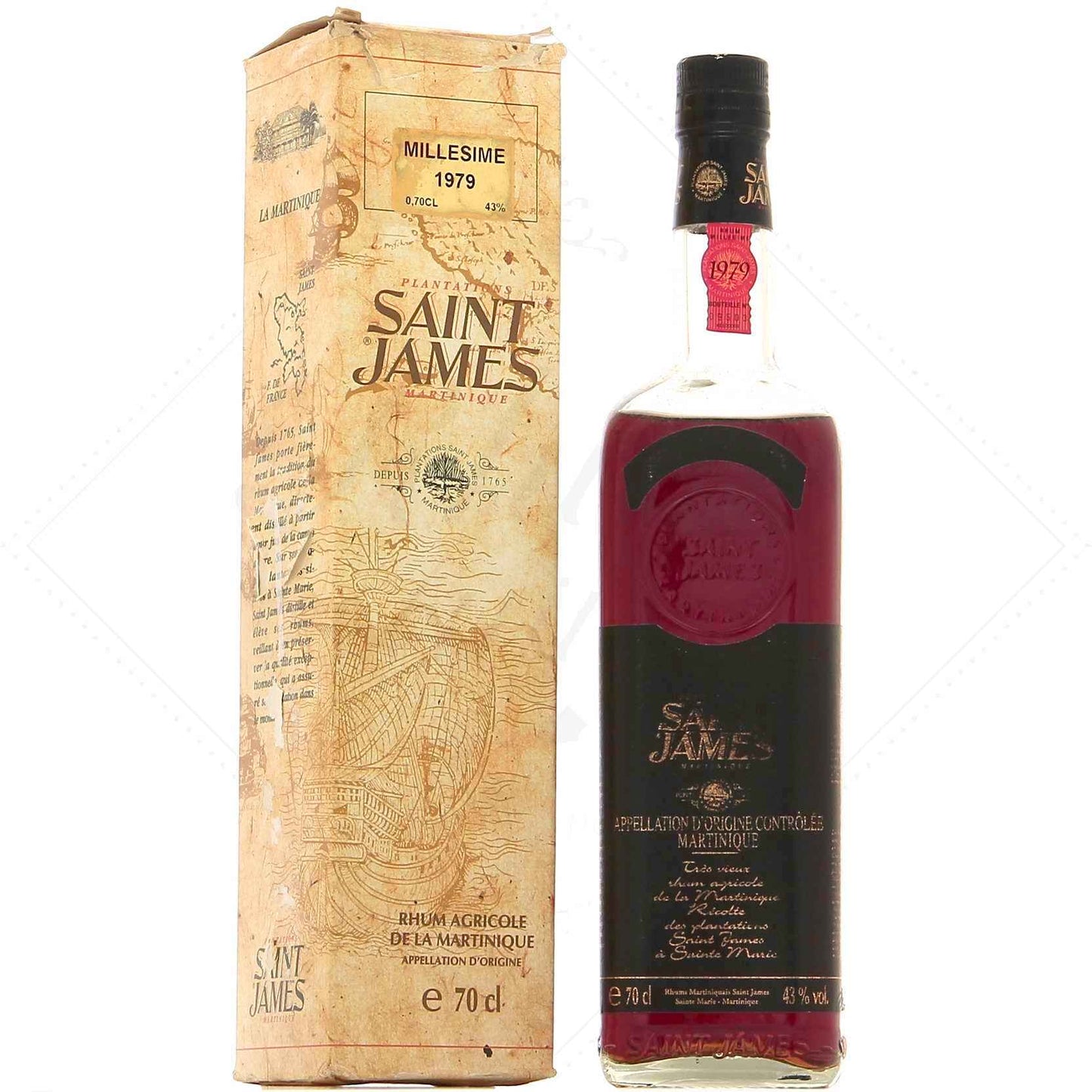 Saint James millésime 1979, 43°, 70cl * Best of the Best