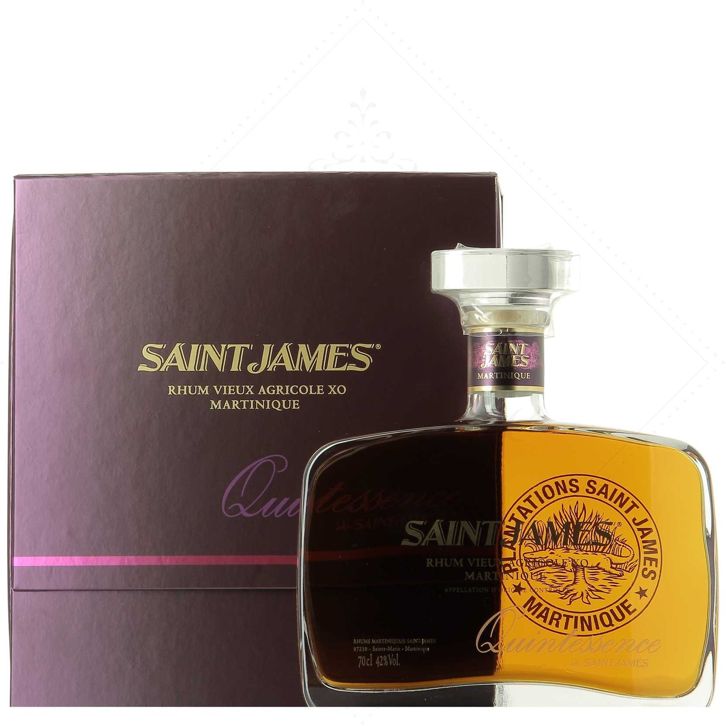 Saint James Quintessence XO 42°, 70cl *** Concours Général Agricole Paris